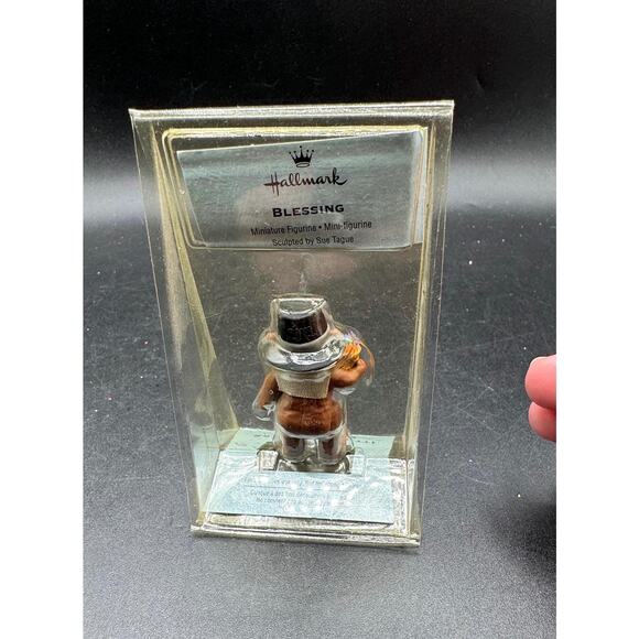 Hallmark Merry Miniatures Itty Bitty Bears Blessing Figure 2002 NEW -S1M - Picture 4 of 8